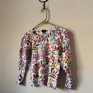 Talbots Multicolor Wool Sweater